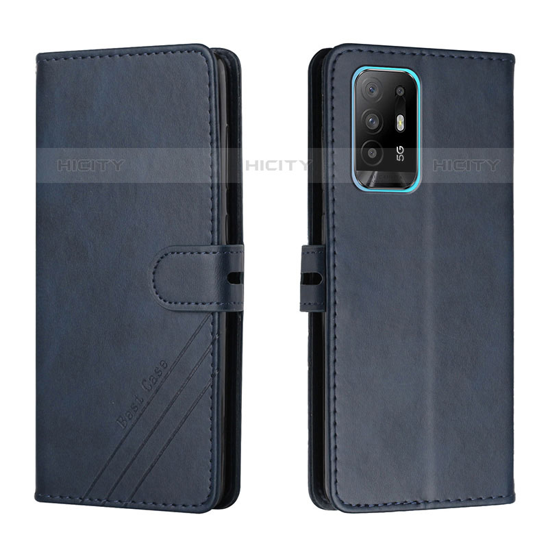 Funda de Cuero Cartera con Soporte Carcasa H02X para Oppo A95 5G