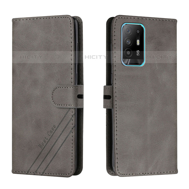 Funda de Cuero Cartera con Soporte Carcasa H02X para Oppo A95 5G