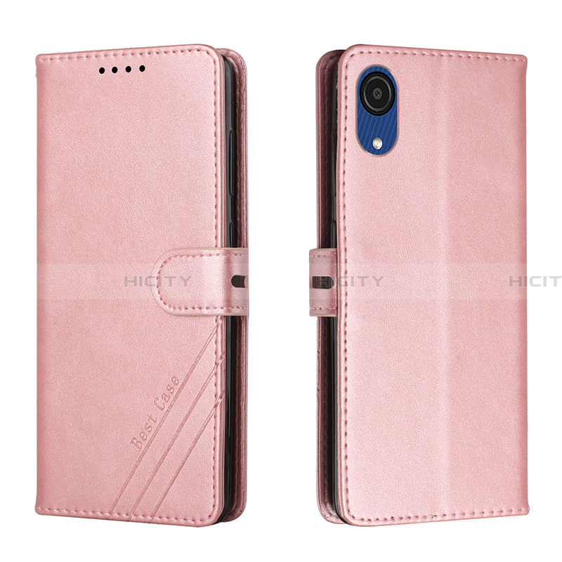 Funda de Cuero Cartera con Soporte Carcasa H02X para Samsung Galaxy A03 Core