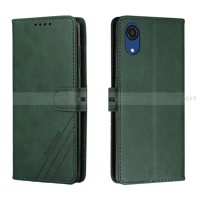 Funda de Cuero Cartera con Soporte Carcasa H02X para Samsung Galaxy A03 Core