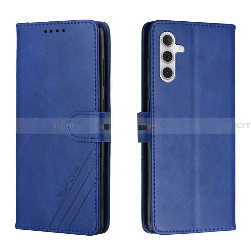 Funda de Cuero Cartera con Soporte Carcasa H02X para Samsung Galaxy A13 5G Azul