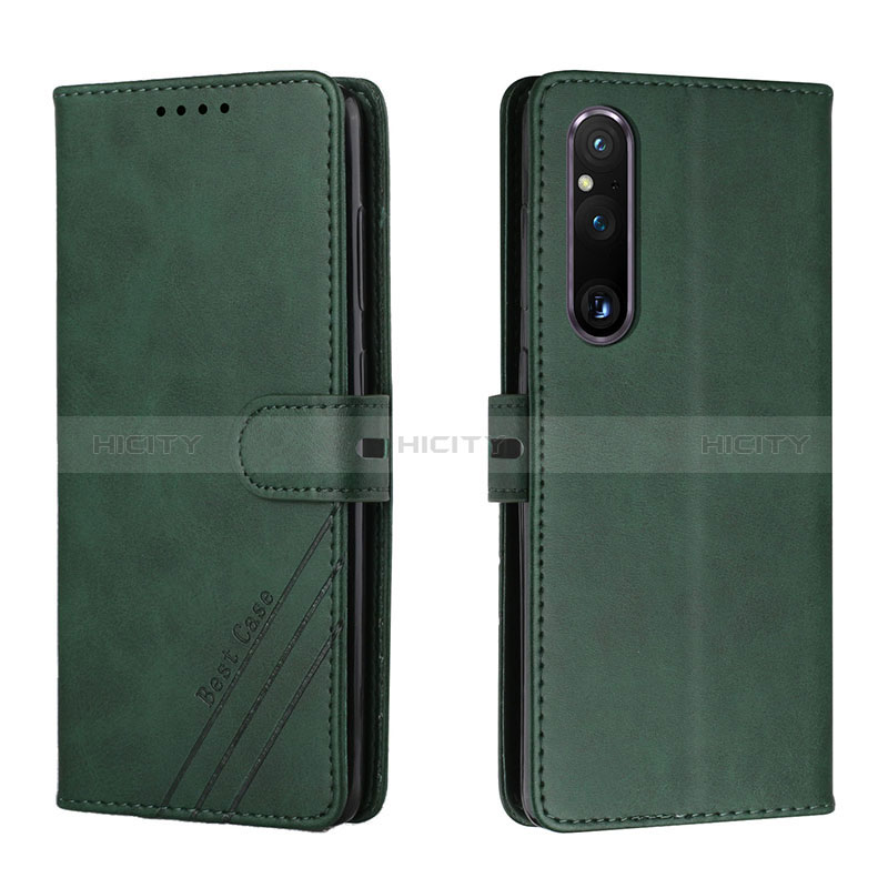 Funda de Cuero Cartera con Soporte Carcasa H02X para Sony Xperia 1 V