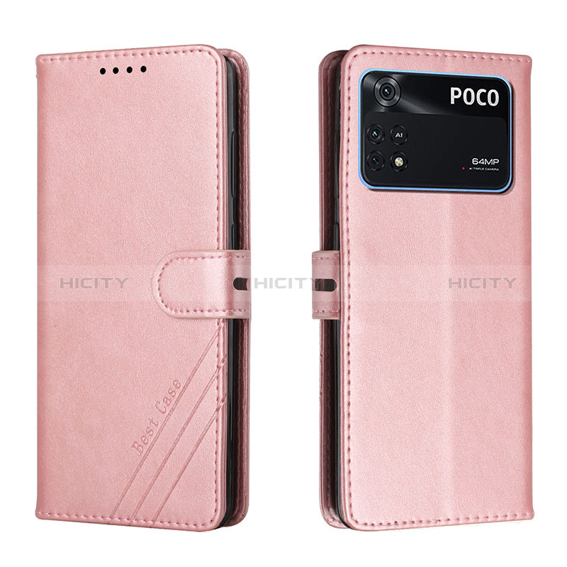 Funda de Cuero Cartera con Soporte Carcasa H02X para Xiaomi Poco M4 Pro 4G