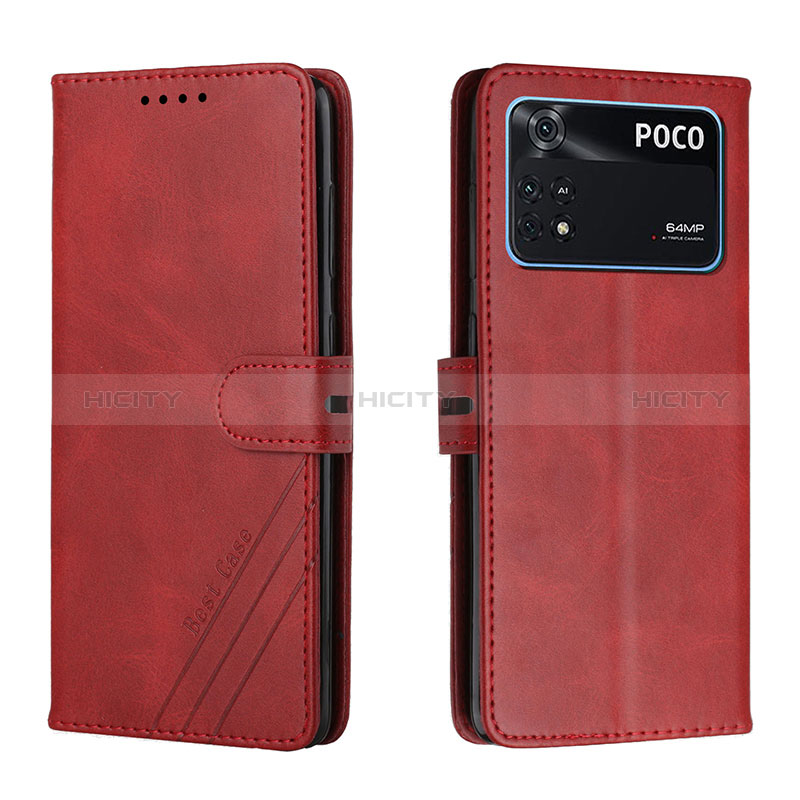 Funda de Cuero Cartera con Soporte Carcasa H02X para Xiaomi Poco M4 Pro 4G