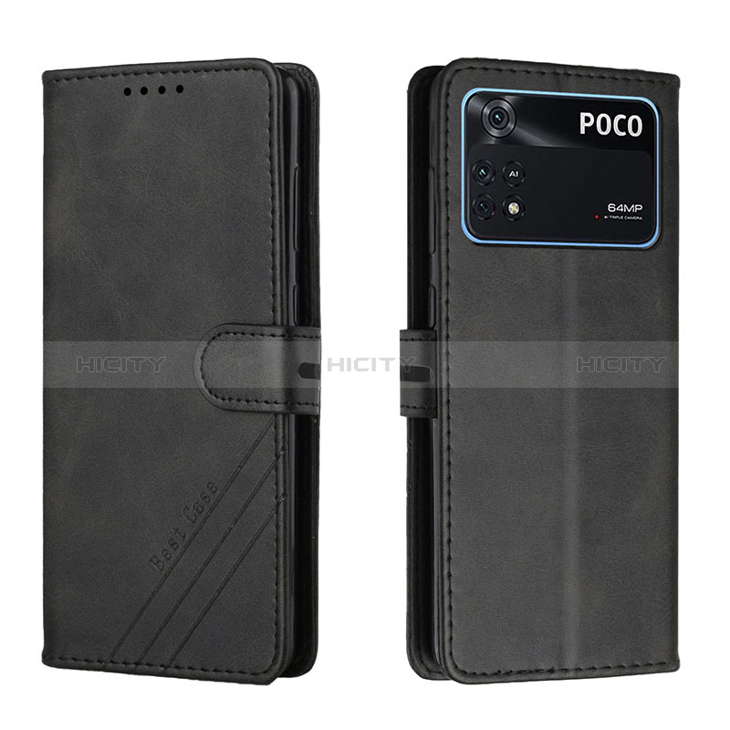 Funda de Cuero Cartera con Soporte Carcasa H02X para Xiaomi Poco M4 Pro 4G