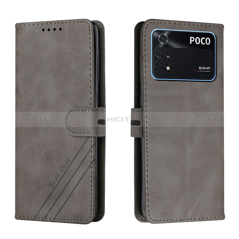 Funda de Cuero Cartera con Soporte Carcasa H02X para Xiaomi Poco M4 Pro 4G