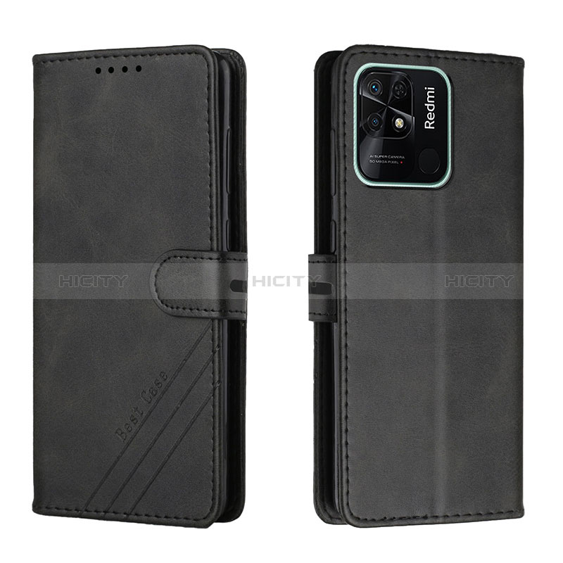 Funda de Cuero Cartera con Soporte Carcasa H02X para Xiaomi Redmi 10 Power