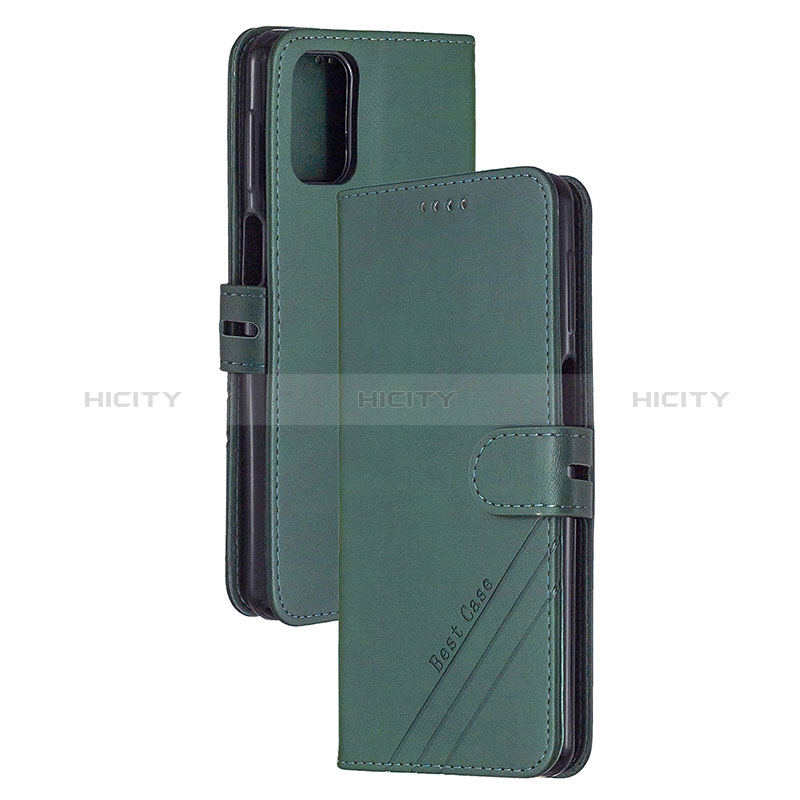 Funda de Cuero Cartera con Soporte Carcasa H02X para Xiaomi Redmi K30S 5G Verde