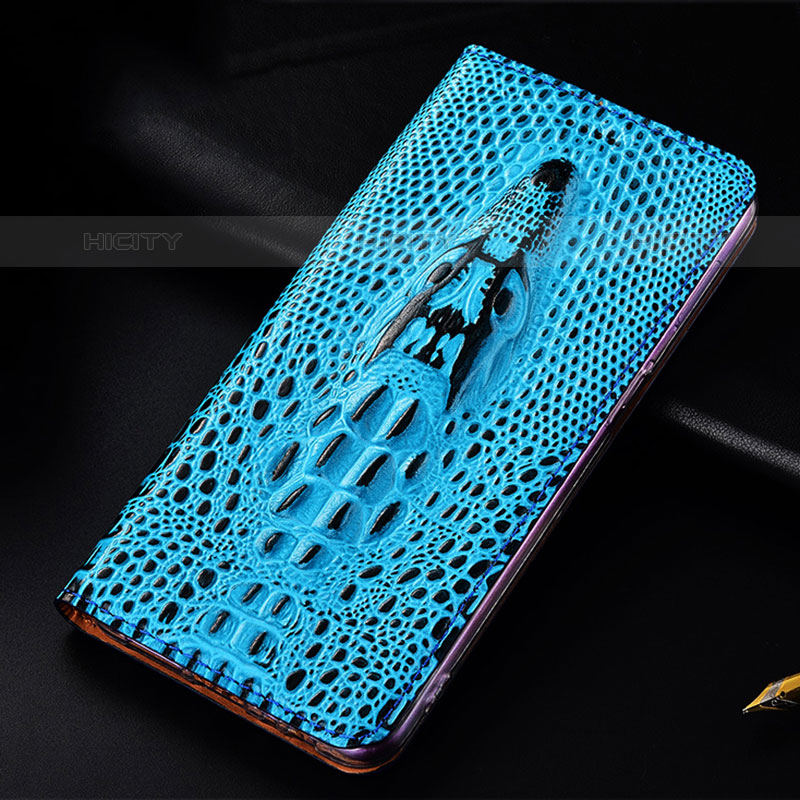 Funda de Cuero Cartera con Soporte Carcasa H03P para Oppo A11s