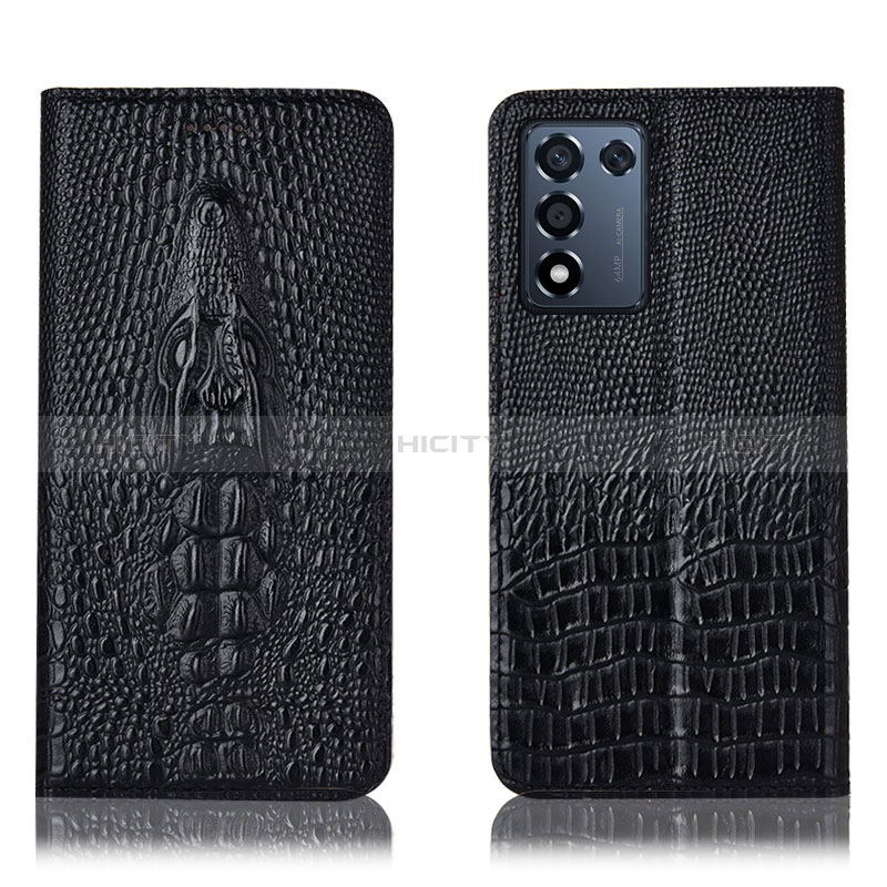 Funda de Cuero Cartera con Soporte Carcasa H03P para Realme 9 SE 5G