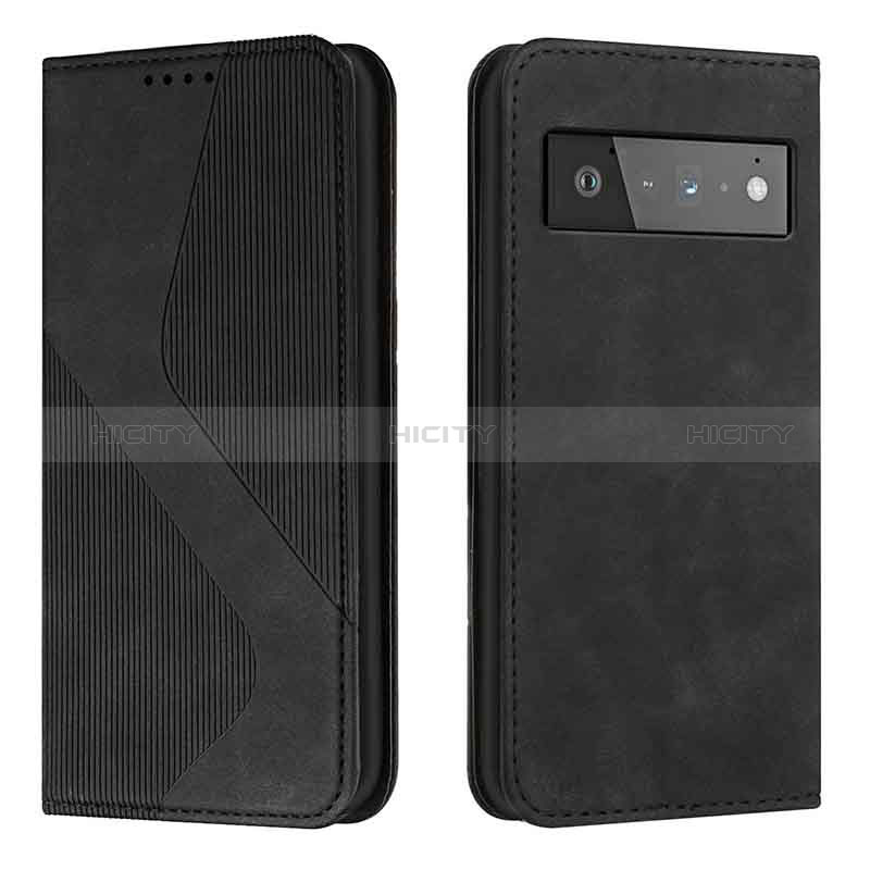 Funda de Cuero Cartera con Soporte Carcasa H03X para Google Pixel 6 5G