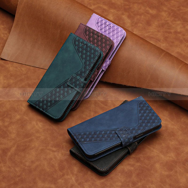 Funda de Cuero Cartera con Soporte Carcasa H03X para Huawei Honor 70 Pro 5G