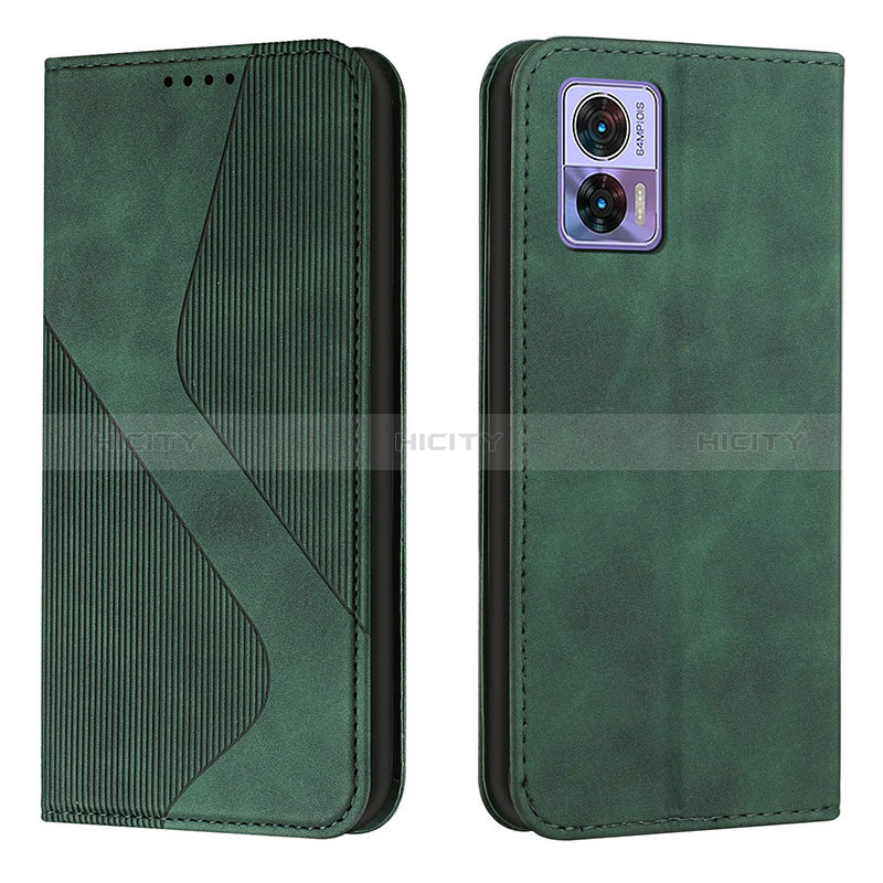 Funda de Cuero Cartera con Soporte Carcasa H03X para Motorola Moto Edge 30 Lite 5G