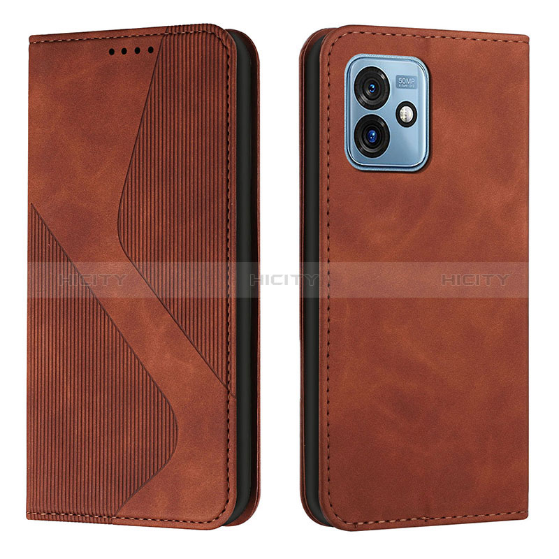 Funda de Cuero Cartera con Soporte Carcasa H03X para Motorola Moto G 5G (2023)