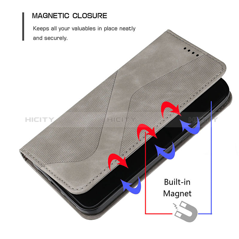 Funda de Cuero Cartera con Soporte Carcasa H03X para OnePlus 10 Pro 5G