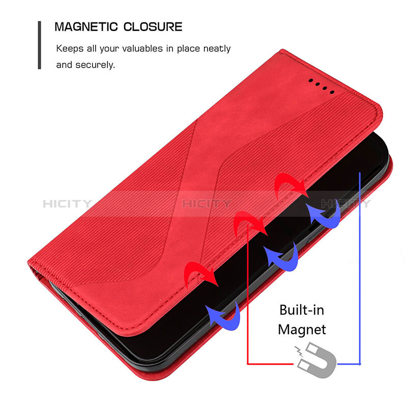 Funda de Cuero Cartera con Soporte Carcasa H03X para OnePlus Nord 2 5G