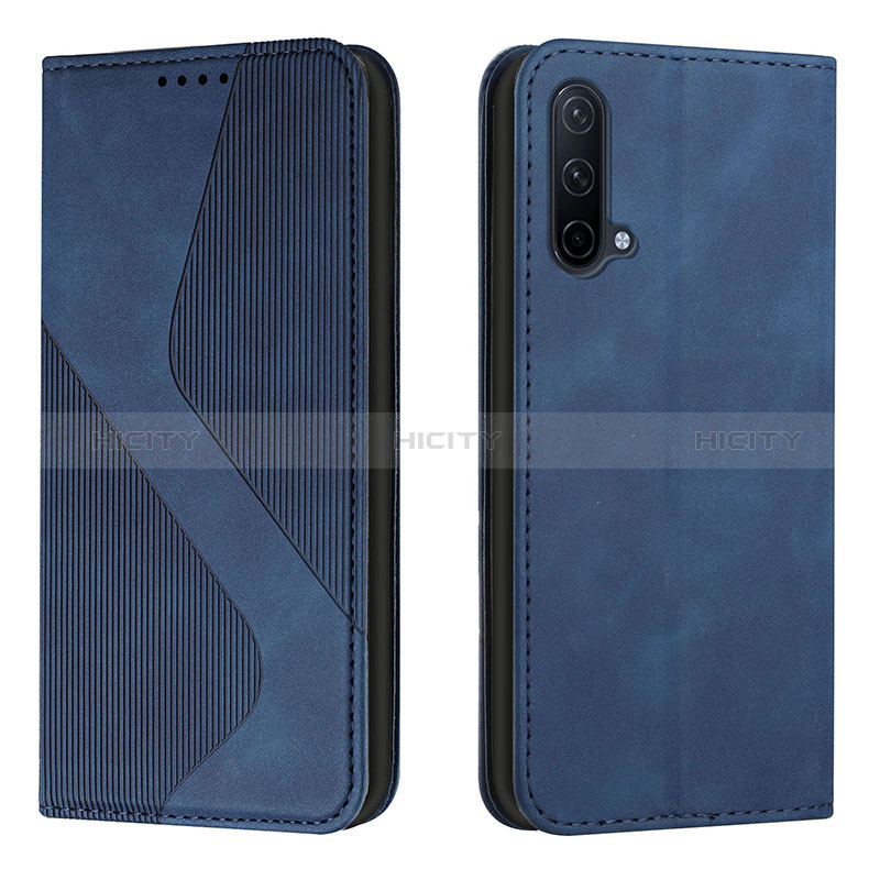 Funda de Cuero Cartera con Soporte Carcasa H03X para OnePlus Nord CE 5G