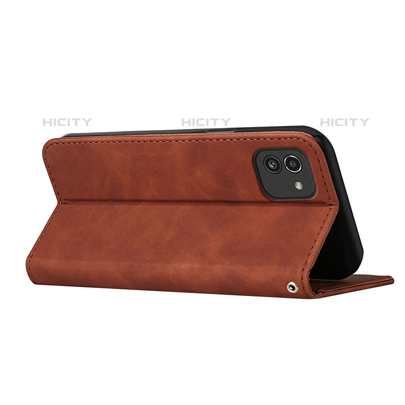 Funda de Cuero Cartera con Soporte Carcasa H03X para Samsung Galaxy A03