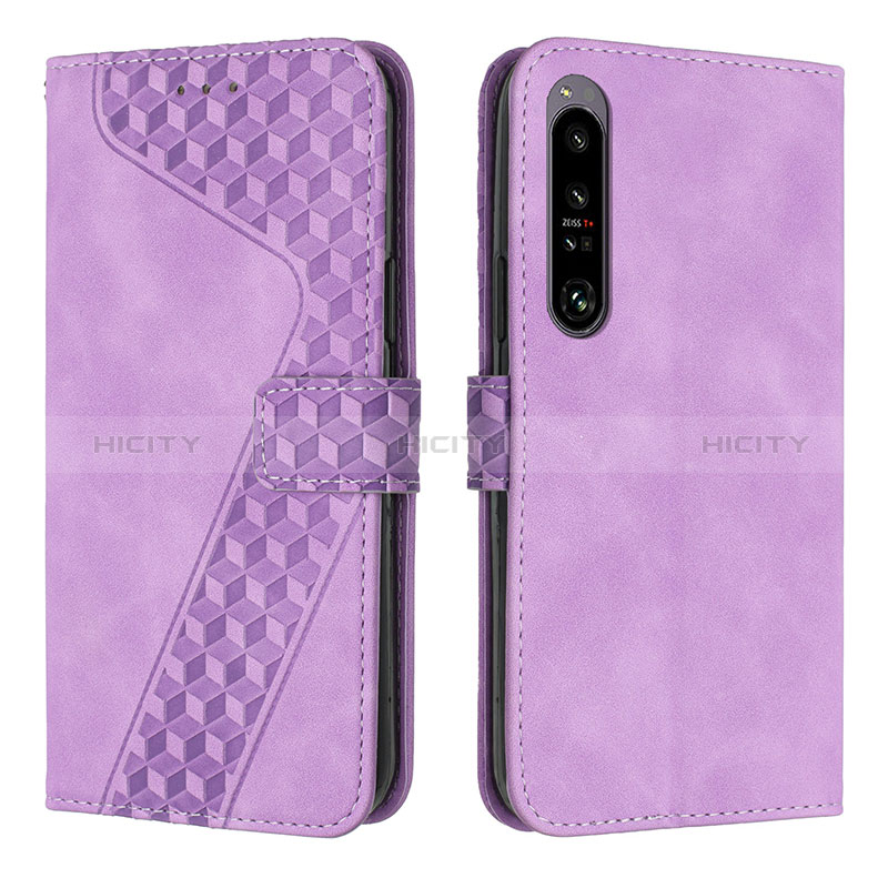 Funda de Cuero Cartera con Soporte Carcasa H03X para Sony Xperia 1 IV SO-51C