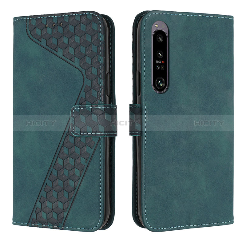 Funda de Cuero Cartera con Soporte Carcasa H03X para Sony Xperia 1 IV SO-51C