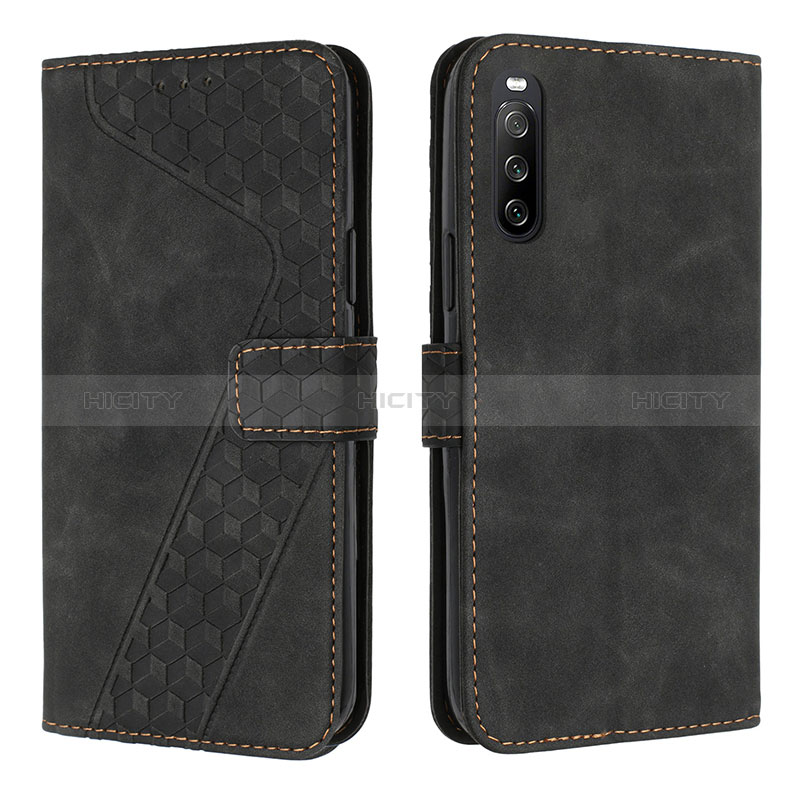 Funda de Cuero Cartera con Soporte Carcasa H03X para Sony Xperia 10 IV SO-52C