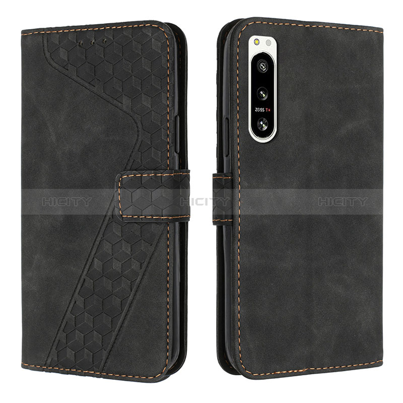 Funda de Cuero Cartera con Soporte Carcasa H03X para Sony Xperia 5 IV