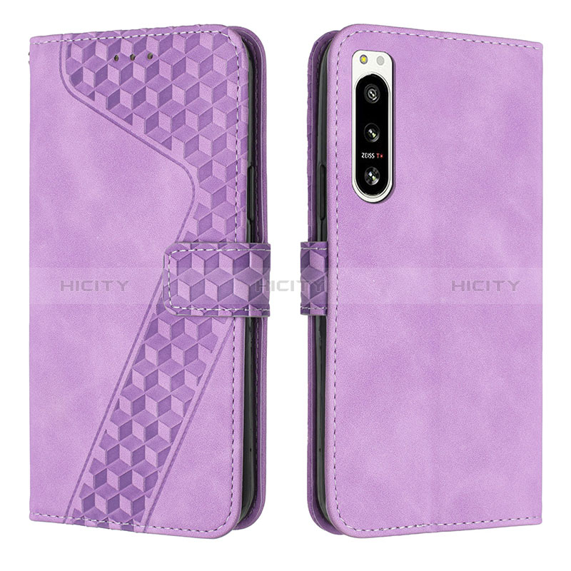 Funda de Cuero Cartera con Soporte Carcasa H03X para Sony Xperia 5 IV