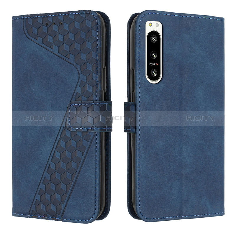 Funda de Cuero Cartera con Soporte Carcasa H03X para Sony Xperia 5 IV