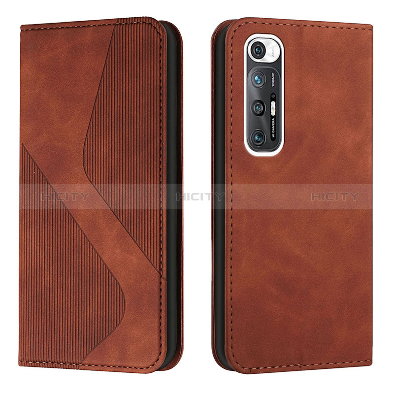 Funda de Cuero Cartera con Soporte Carcasa H03X para Xiaomi Mi 10S 5G