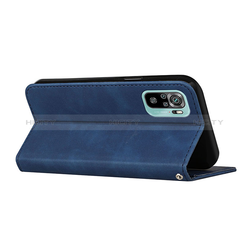 Funda de Cuero Cartera con Soporte Carcasa H03X para Xiaomi Poco M5S