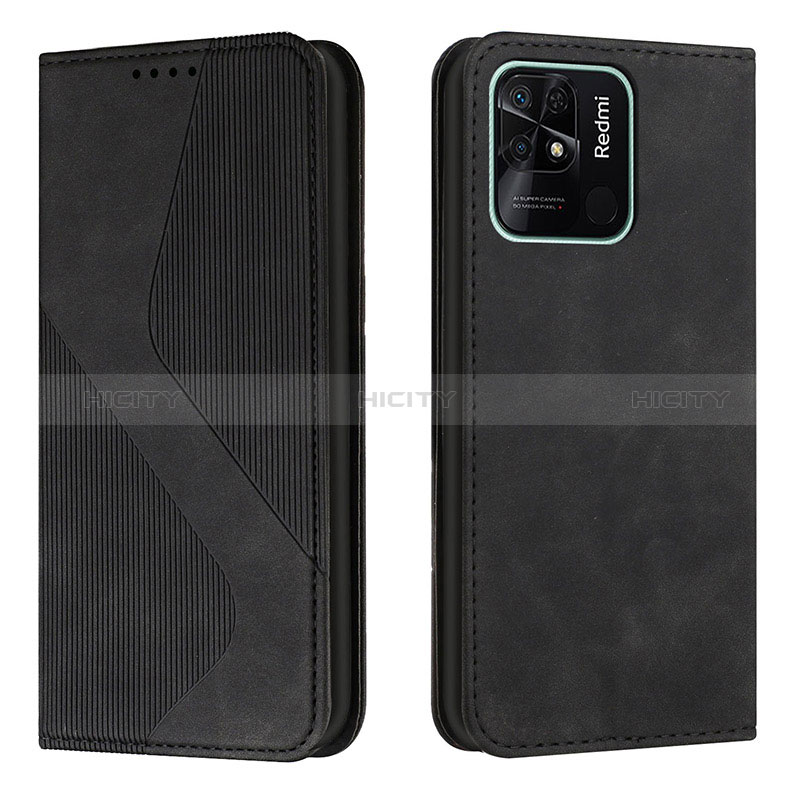 Funda de Cuero Cartera con Soporte Carcasa H03X para Xiaomi Redmi 10C 4G