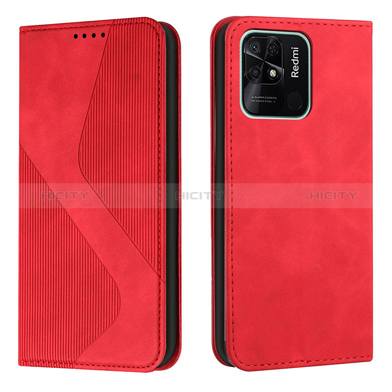 Funda de Cuero Cartera con Soporte Carcasa H03X para Xiaomi Redmi 10C 4G