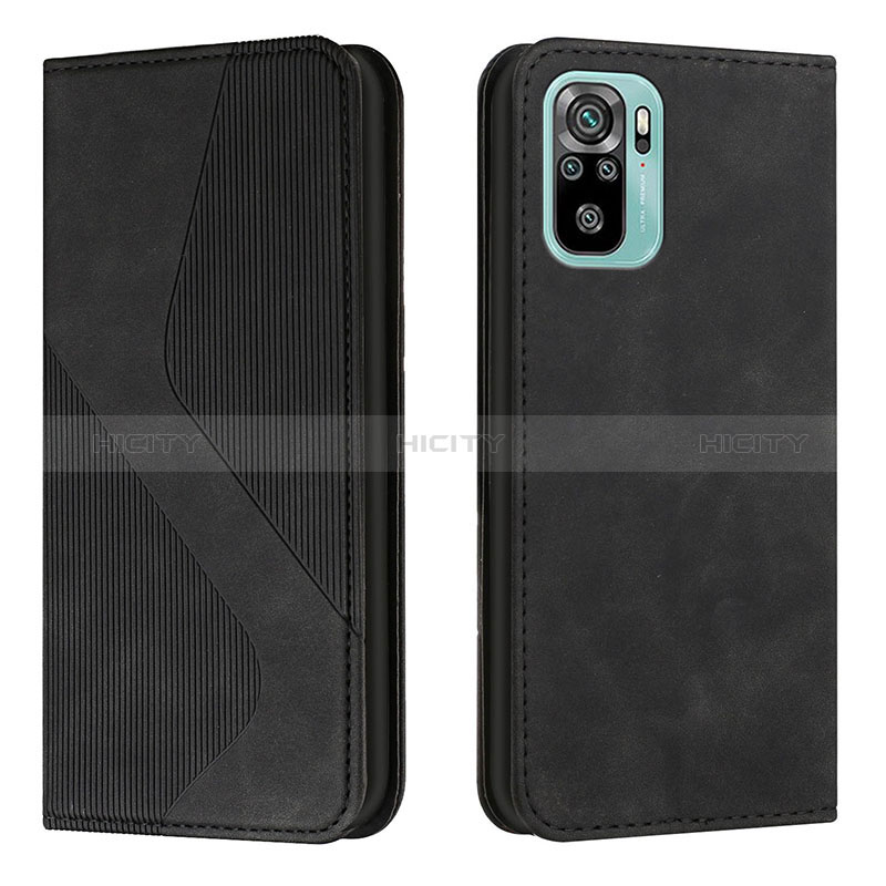 Funda de Cuero Cartera con Soporte Carcasa H03X para Xiaomi Redmi Note 10S 4G