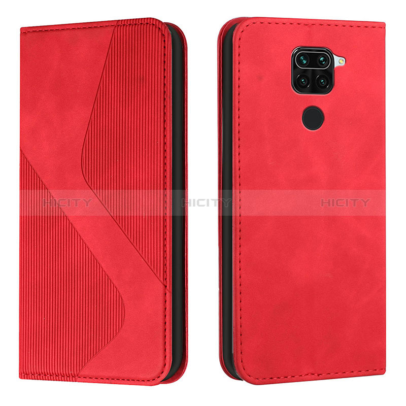 Funda de Cuero Cartera con Soporte Carcasa H03X para Xiaomi Redmi Note 9