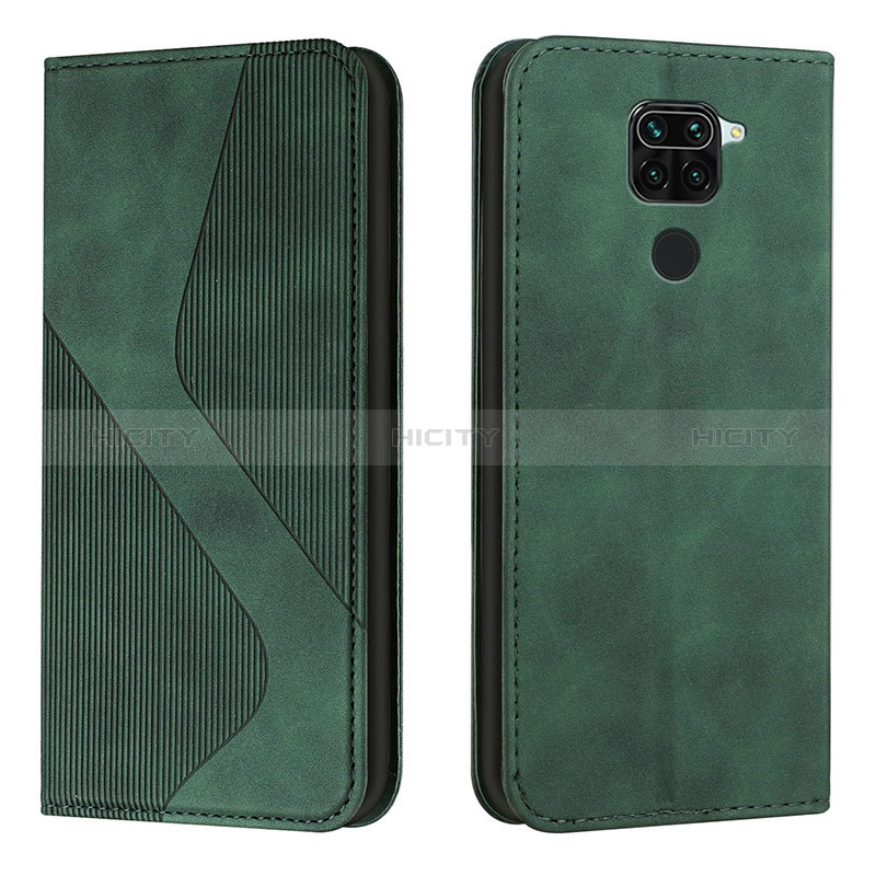 Funda de Cuero Cartera con Soporte Carcasa H03X para Xiaomi Redmi Note 9