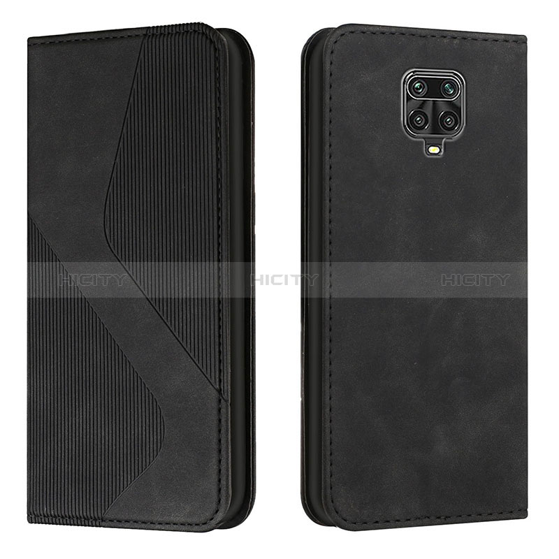 Funda de Cuero Cartera con Soporte Carcasa H03X para Xiaomi Redmi Note 9 Pro