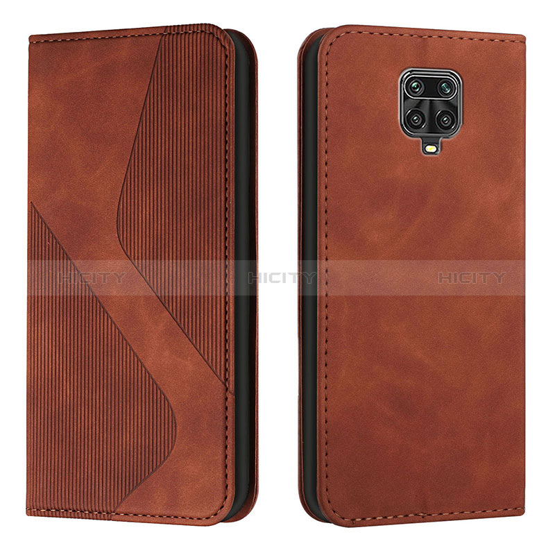 Funda de Cuero Cartera con Soporte Carcasa H03X para Xiaomi Redmi Note 9 Pro Max