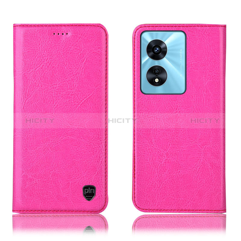 Funda de Cuero Cartera con Soporte Carcasa H04P para Oppo A1 5G