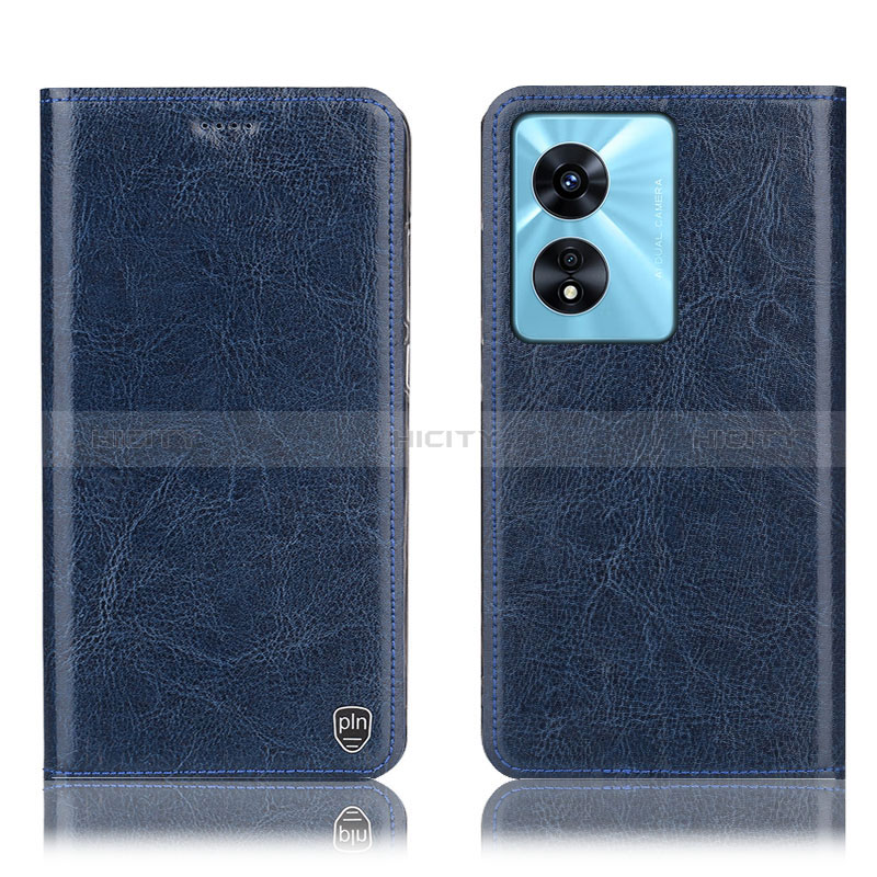 Funda de Cuero Cartera con Soporte Carcasa H04P para Oppo A1 Pro 5G