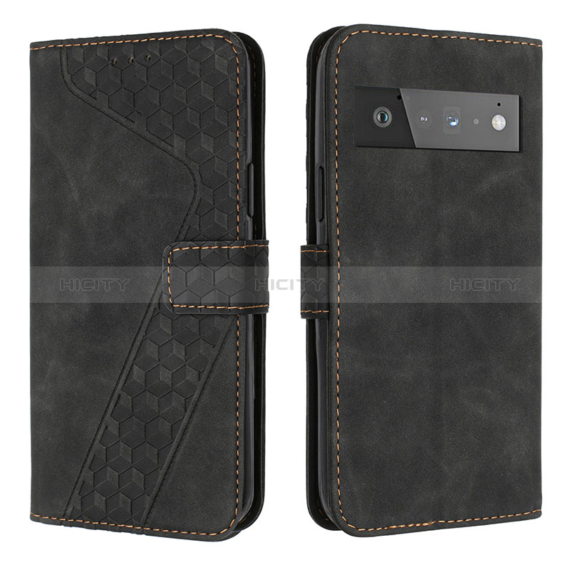 Funda de Cuero Cartera con Soporte Carcasa H04X para Google Pixel 6 Pro 5G