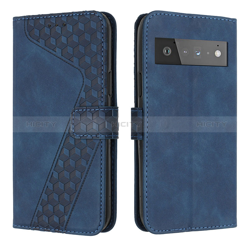 Funda de Cuero Cartera con Soporte Carcasa H04X para Google Pixel 6 Pro 5G