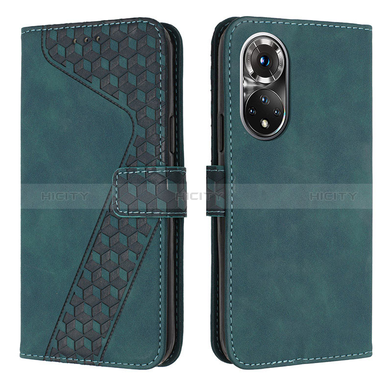 Funda de Cuero Cartera con Soporte Carcasa H04X para Huawei Honor 50 5G