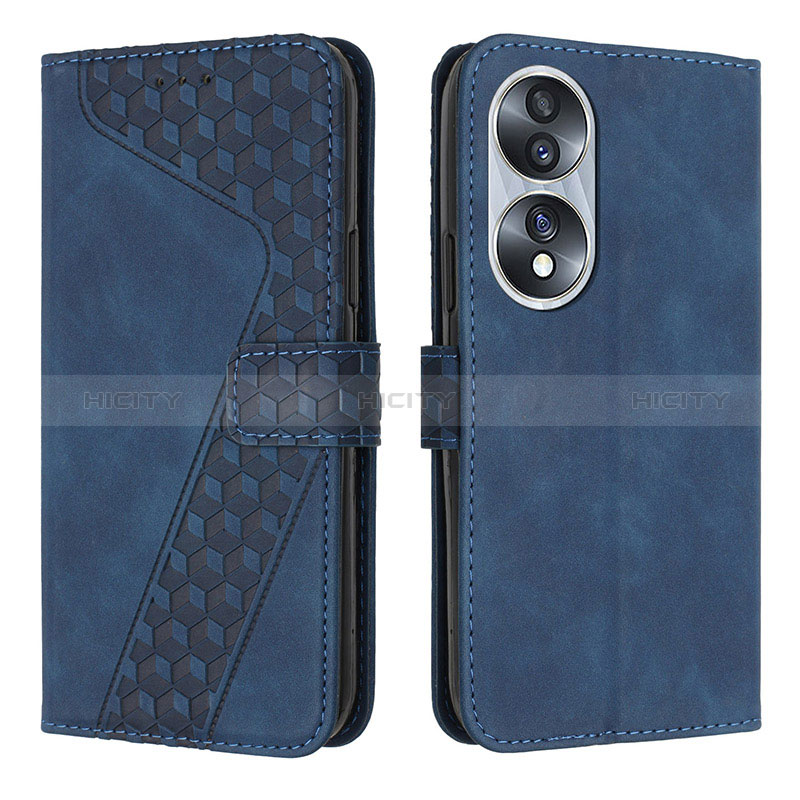 Funda de Cuero Cartera con Soporte Carcasa H04X para Huawei Honor 70 5G