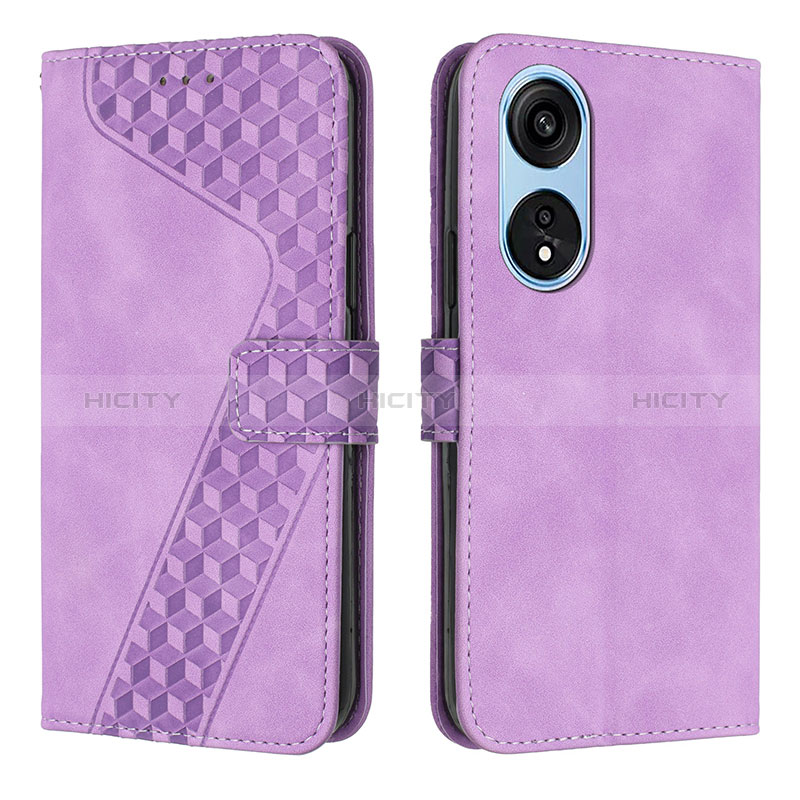 Funda de Cuero Cartera con Soporte Carcasa H04X para Huawei Honor X5 Plus