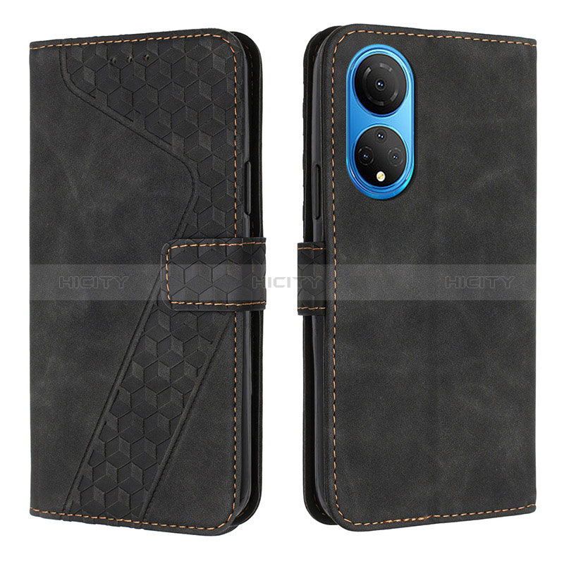 Funda de Cuero Cartera con Soporte Carcasa H04X para Huawei Honor X7