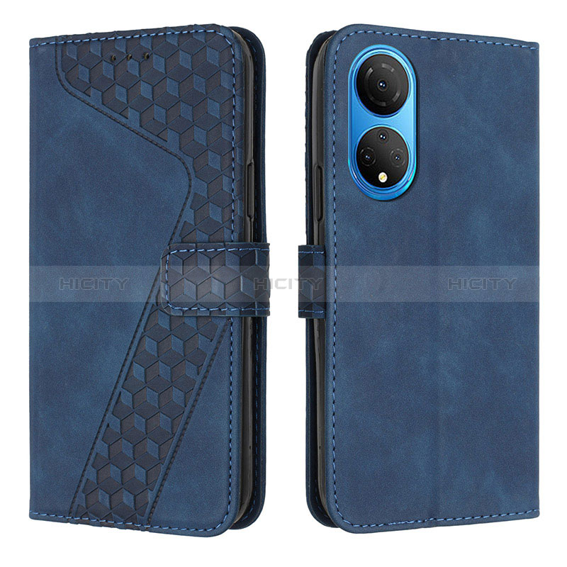 Funda de Cuero Cartera con Soporte Carcasa H04X para Huawei Honor X7