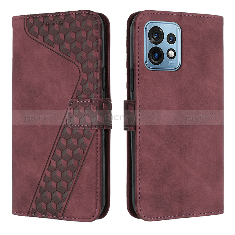 Funda de Cuero Cartera con Soporte Carcasa H04X para Motorola Moto Edge 40 Pro 5G