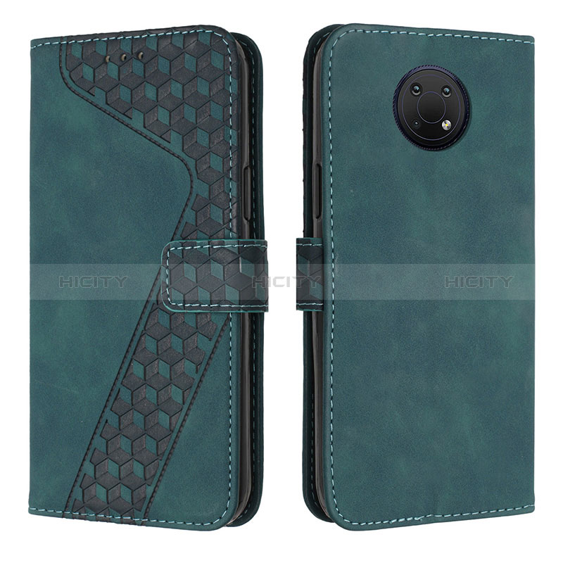 Funda de Cuero Cartera con Soporte Carcasa H04X para Nokia G10