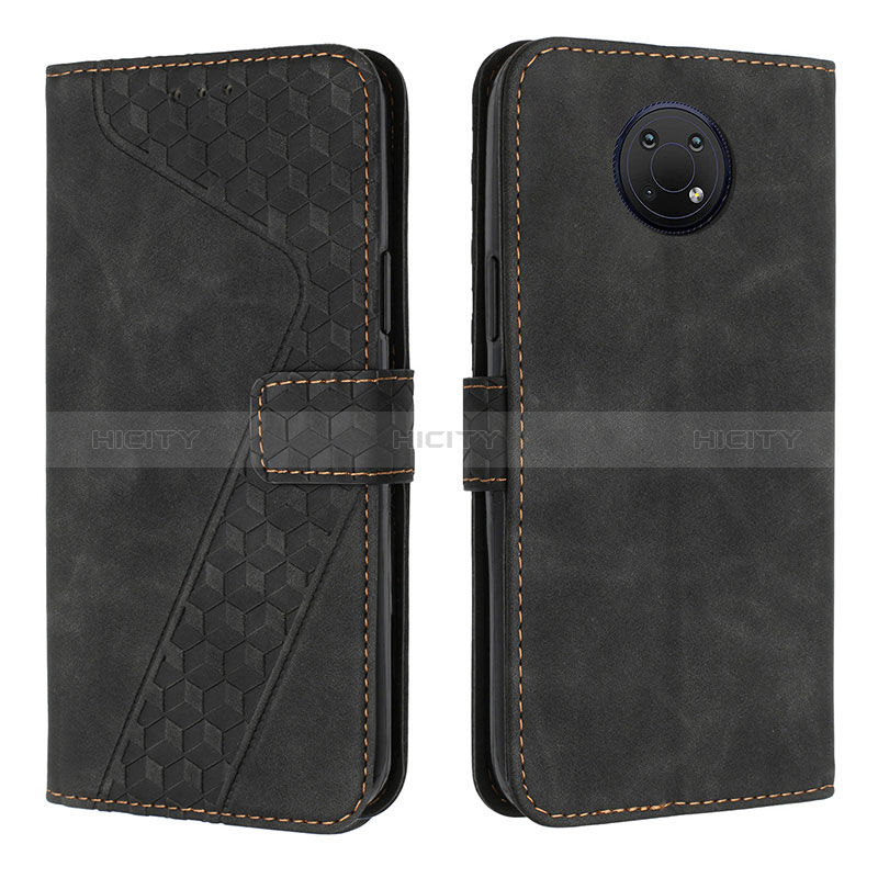 Funda de Cuero Cartera con Soporte Carcasa H04X para Nokia G10