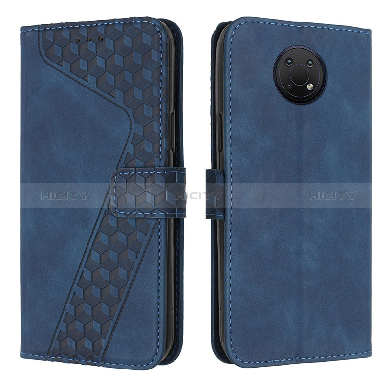 Funda de Cuero Cartera con Soporte Carcasa H04X para Nokia G10